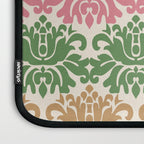 Vintage Damask Floral Pattern Laptop Sleeve Gallery Image 3
