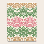 Vintage Damask Floral Pattern Notebook Gallery Image 4
