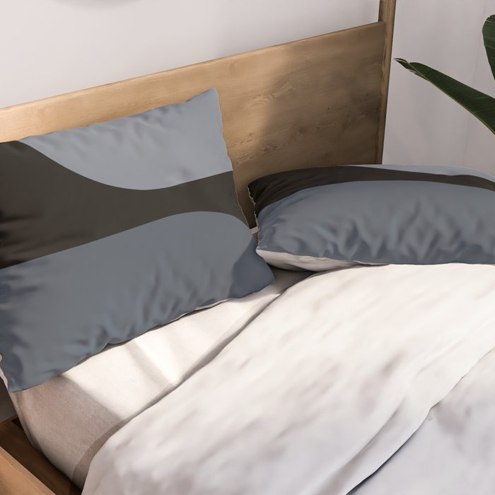 Modern Minimal Arch Abstract XV Pillow Sham Gallery Image 2