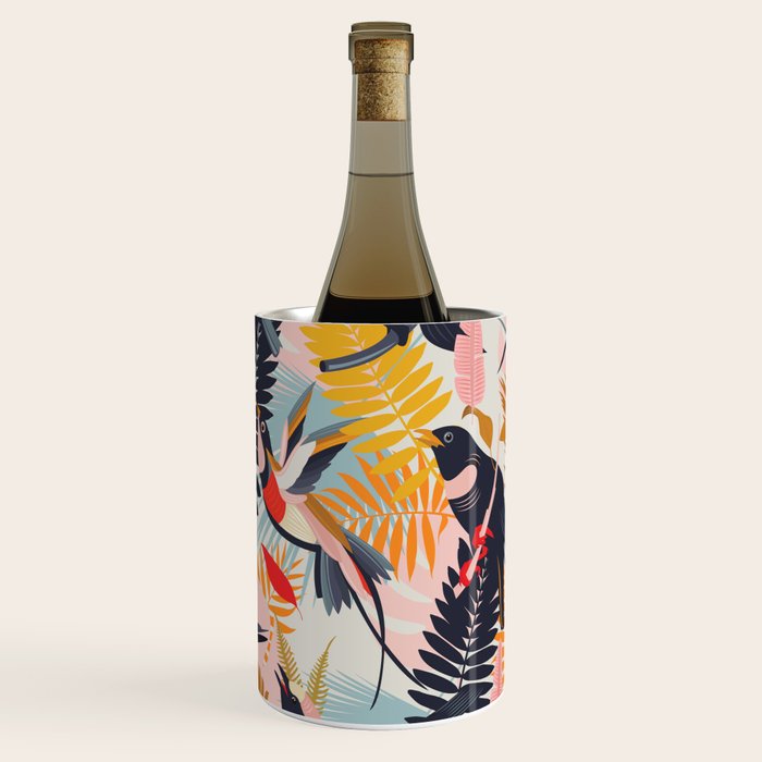 Paradise Birds II. Wine Chiller Gallery Image 1