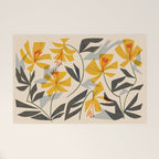 Wild Yellow Lilies Welcome Mat Gallery Image 1