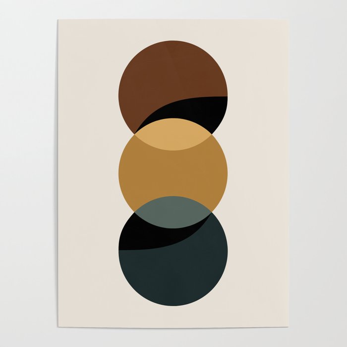Geometric Harmony III Poster Gallery Image 1
