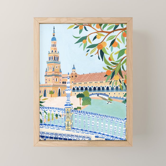 Seville Mini Art Print Gallery Image 1