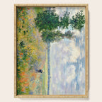 Poppy Fields near Argenteuil by Claude Monet Serving Tray Gallery Image 1