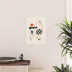 Abstract Eclectic Colorful Joan Mirò Inspired 2 Poster Gallery Image 2