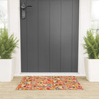 Playful Meadow Cute Animals with Motivational Affirmations - Bright and Warm Welcome Mat Gallery Image 3
