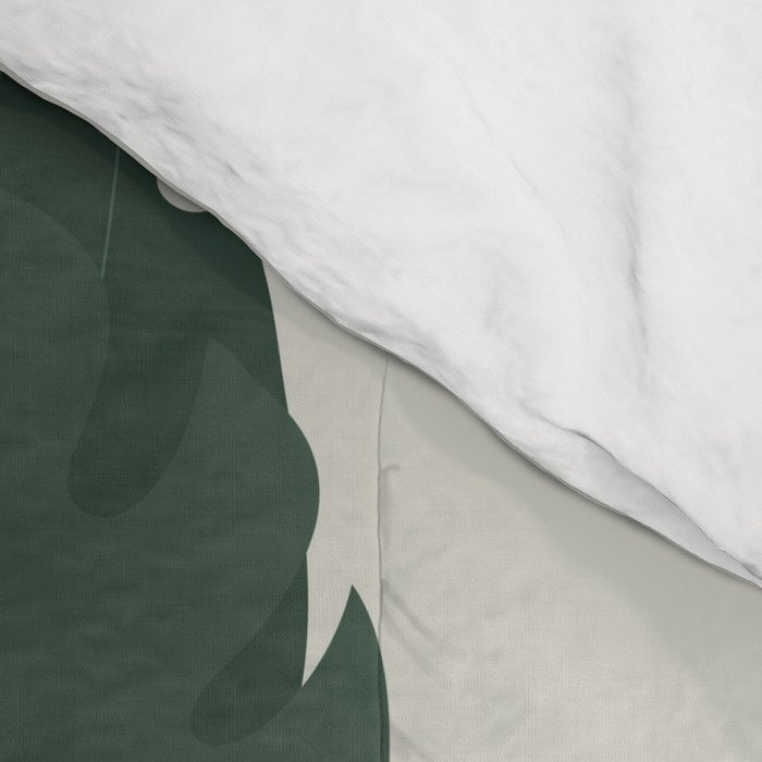 Cat Plants: Meowstera Comforter Gallery Image 4