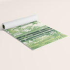 Green Bamboo Forest   Yoga Mat Gallery Image 2