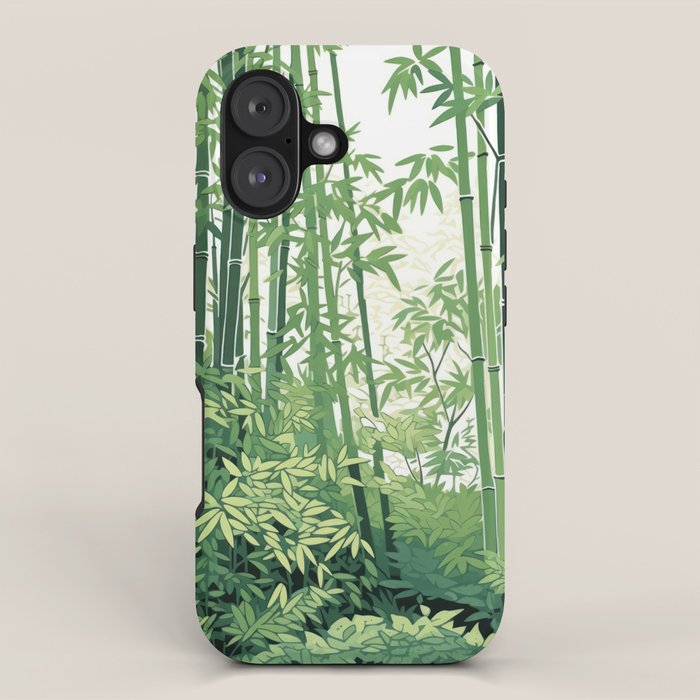 Green Bamboo Forest   iPhone Case Gallery Image 1