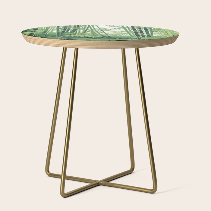 Green Bamboo Forest   Side Table Gallery Image 1