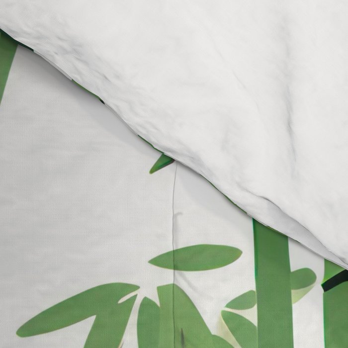 Green Bamboo Forest   Comforter Gallery Image 4