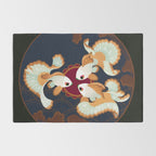 Three tosakin goldfish Rug Gallery Image 2