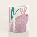 Block print bunny Coffee Mug Gallery Image 4