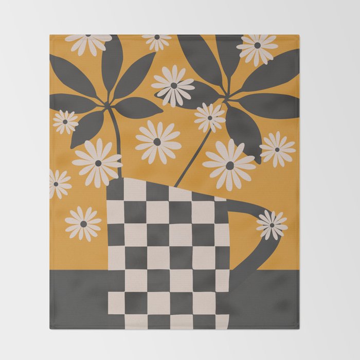 Daisy Daydreams 6 Throw Blanket Gallery Image 2