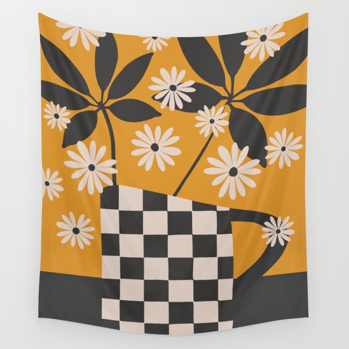 Daisy Daydreams 6 Wall Tapestry Gallery Image 4