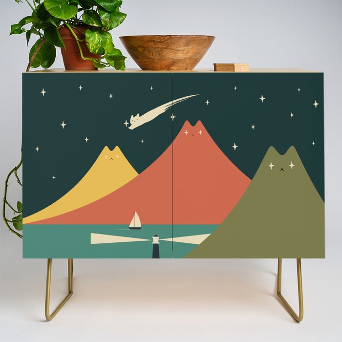 Cat Landscape 130 Credenza Gallery Image 1