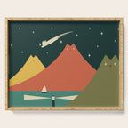 Cat Landscape 130 Serving Tray Gallery Image 1