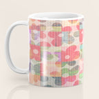 Retro Rainbow Daisy Quilt Coffee Mug Gallery Image 3