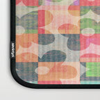 Retro Rainbow Daisy Quilt Laptop Sleeve Gallery Image 3