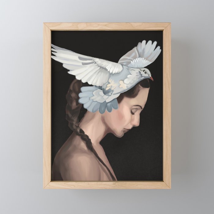 Dove 1 Mini Art Print Gallery Image 1