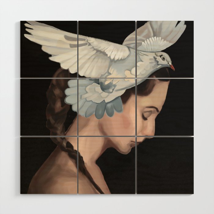 Dove 1 Wood Wall Art Gallery Image 1