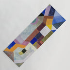 Colourful Architecture By Paul Klee  Yoga Mat Gallery Image 1