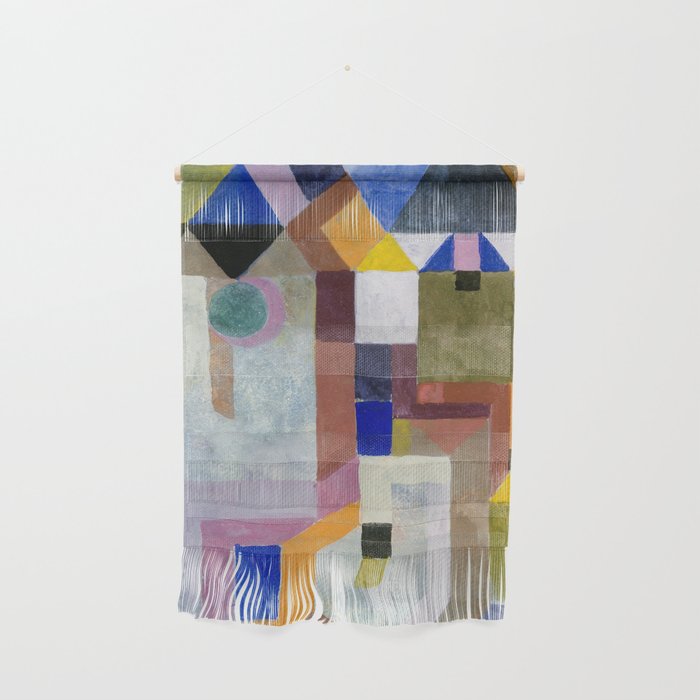 Colourful Architecture By Paul Klee  Wall Hanging Gallery Image 1