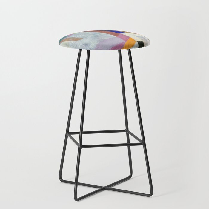 Colourful Architecture By Paul Klee  Stool Gallery Image 1