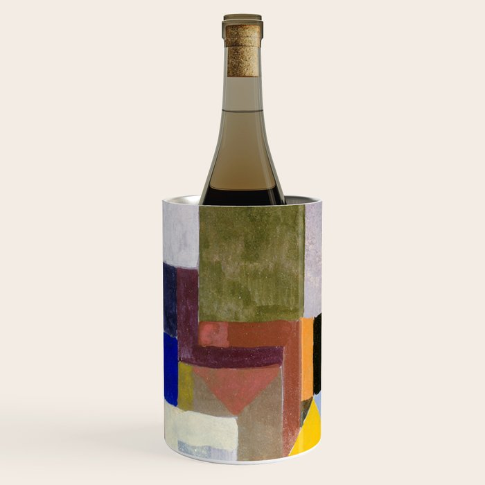 Colourful Architecture By Paul Klee  Wine Chiller Gallery Image 3