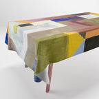 Colourful Architecture By Paul Klee  Tablecloth Gallery Image 1