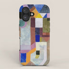 Colourful Architecture By Paul Klee  iPhone Case Gallery Image 1