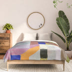 Colourful Architecture By Paul Klee  Comforter Gallery Image 3
