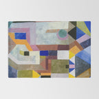 Colourful Architecture By Paul Klee  Rug Gallery Image 2