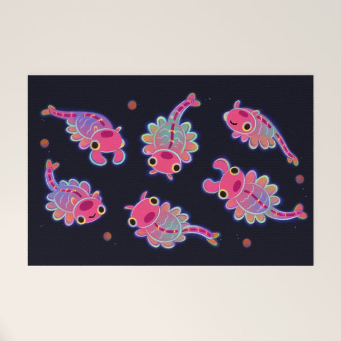 Fairy shrimp Welcome Mat Gallery Image 1