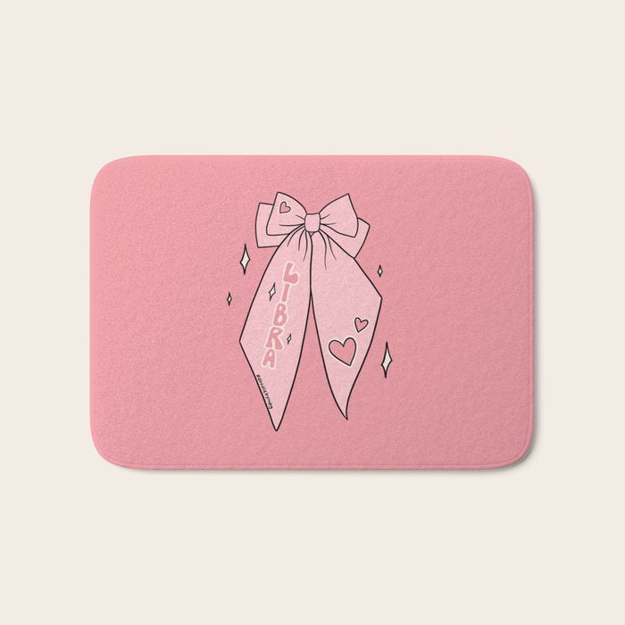 Libra Bow Bath Mat Gallery Image 1