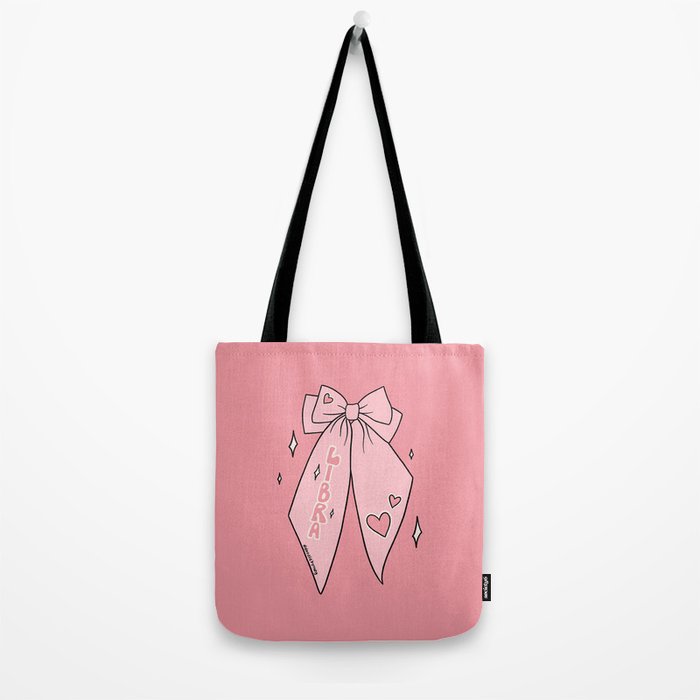 Libra Bow Tote Bag Gallery Image 2