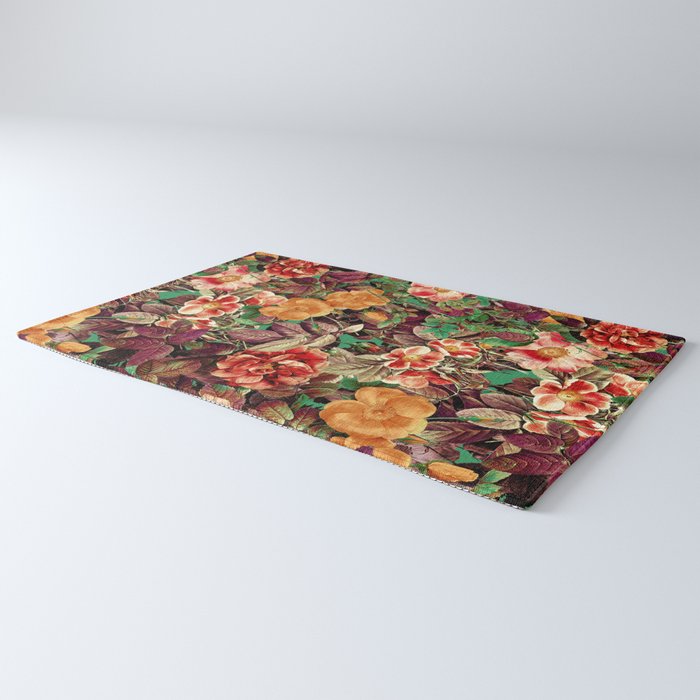 Vintage Exotic Forest Rug Gallery Image 3