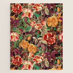 Vintage Exotic Forest Jigsaw Puzzle Gallery Image 1