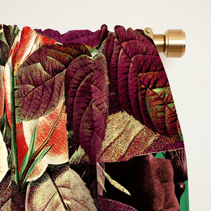 Vintage Exotic Forest Window Curtain Gallery Image 2
