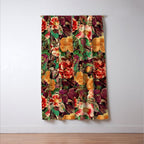 Vintage Exotic Forest Window Curtain Gallery Image 3