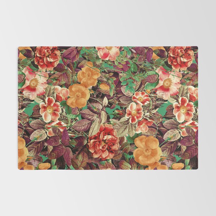Vintage Exotic Forest Rug Gallery Image 2