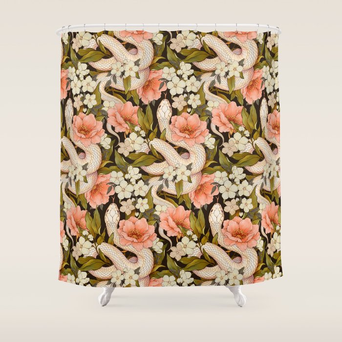 Enchanted Snake Shower Curtain Gallery Image 1