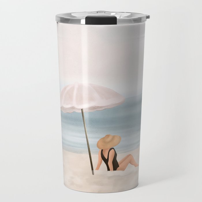 Beach Morning II Travel Mug Gallery Image 1