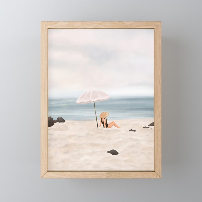 Beach Morning II Mini Art Print Gallery Image 1