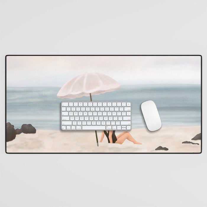Beach Morning II Desk Mat Gallery Image 1