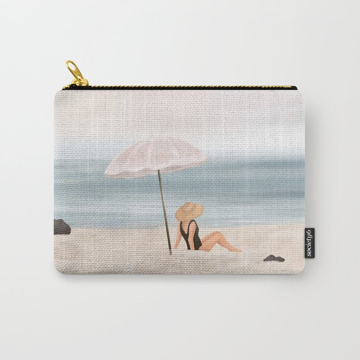 Beach Morning II Carry All Pouch Gallery Image 1