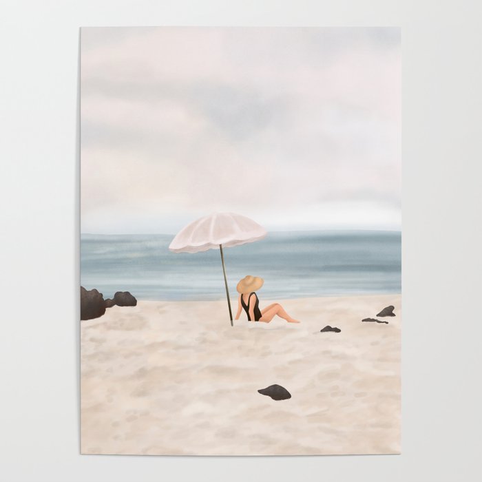 Beach Morning II Poster Gallery Image 4