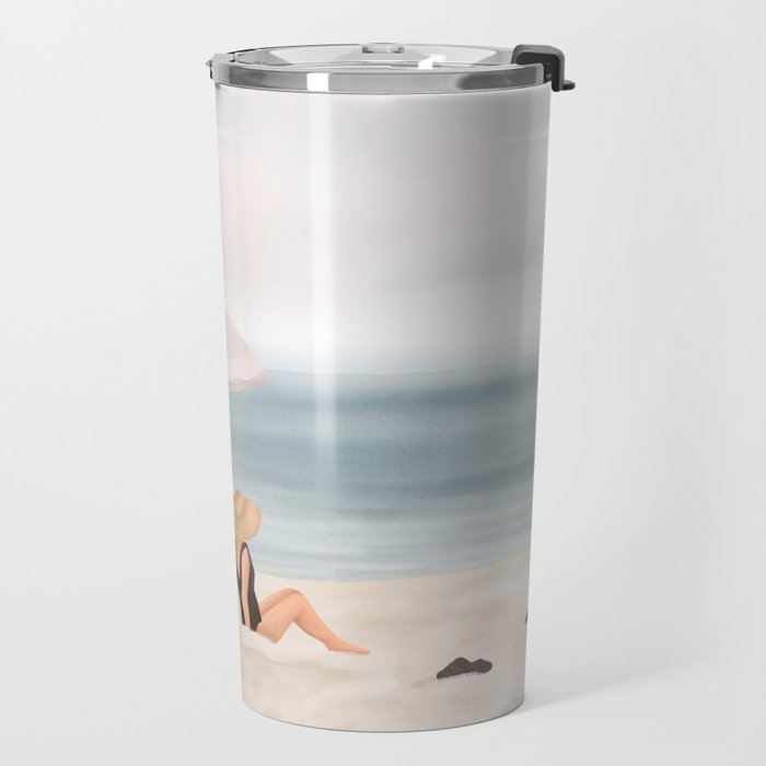 Beach Morning II Travel Mug Gallery Image 2