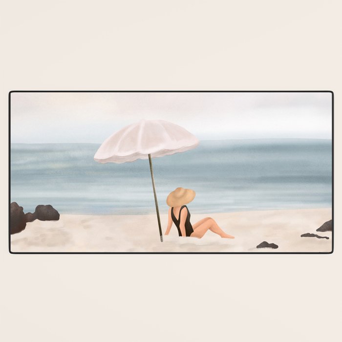 Beach Morning II Desk Mat Gallery Image 3