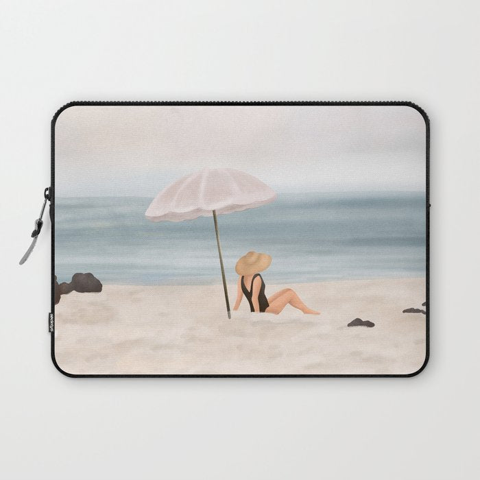 Beach Morning II Laptop Sleeve Gallery Image 1